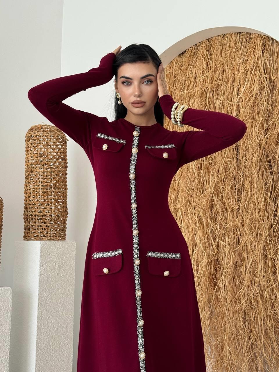 Orla Button Detailed Dress