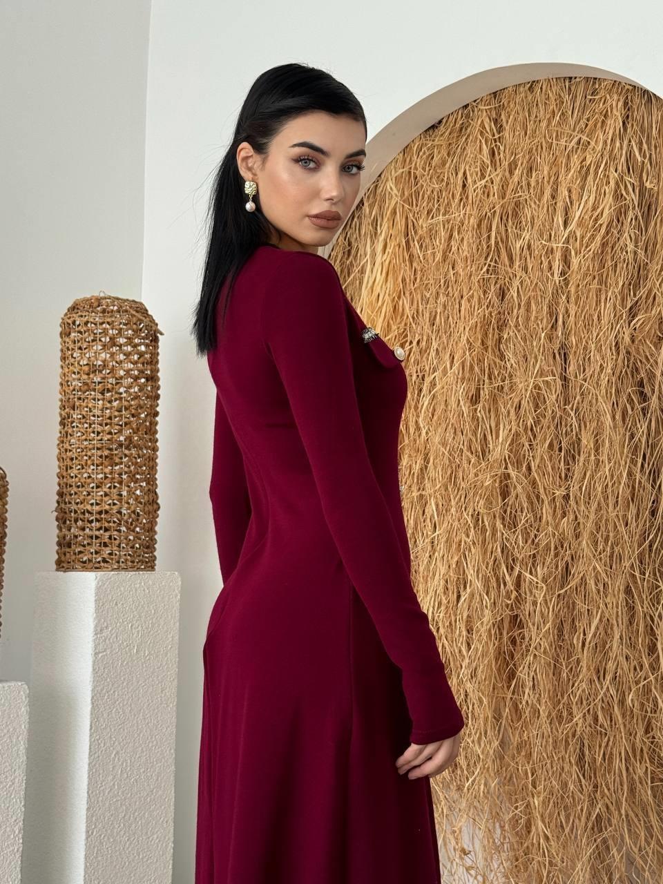 Orla Button Detailed Dress