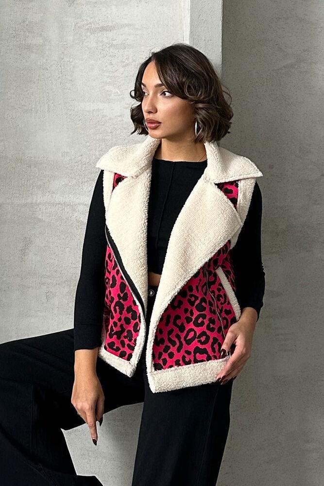 Plush Wholesale Vest - Fujya Black