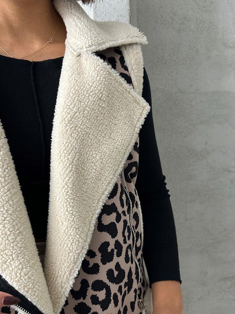 Plush Wholesale Vest - Stone Black