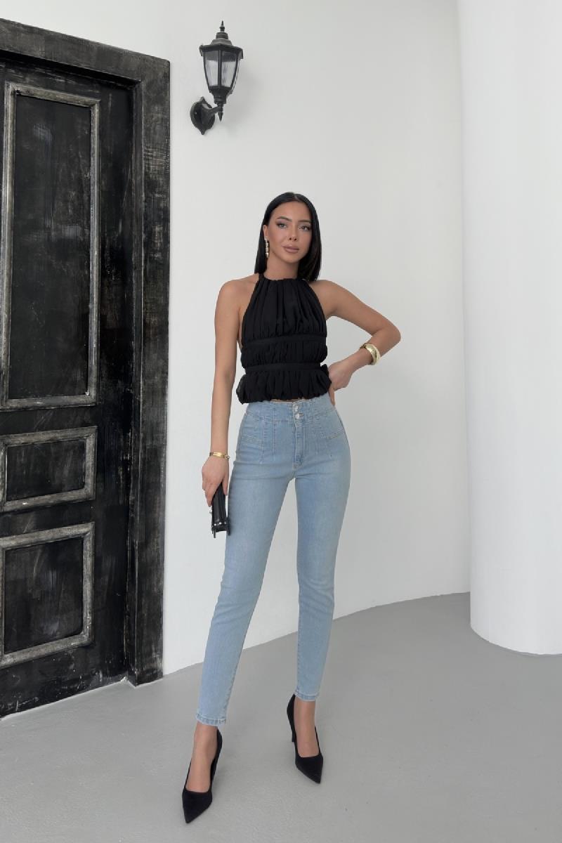 Pensli Skinny Kot Pantolon 7053-42-(27-32)