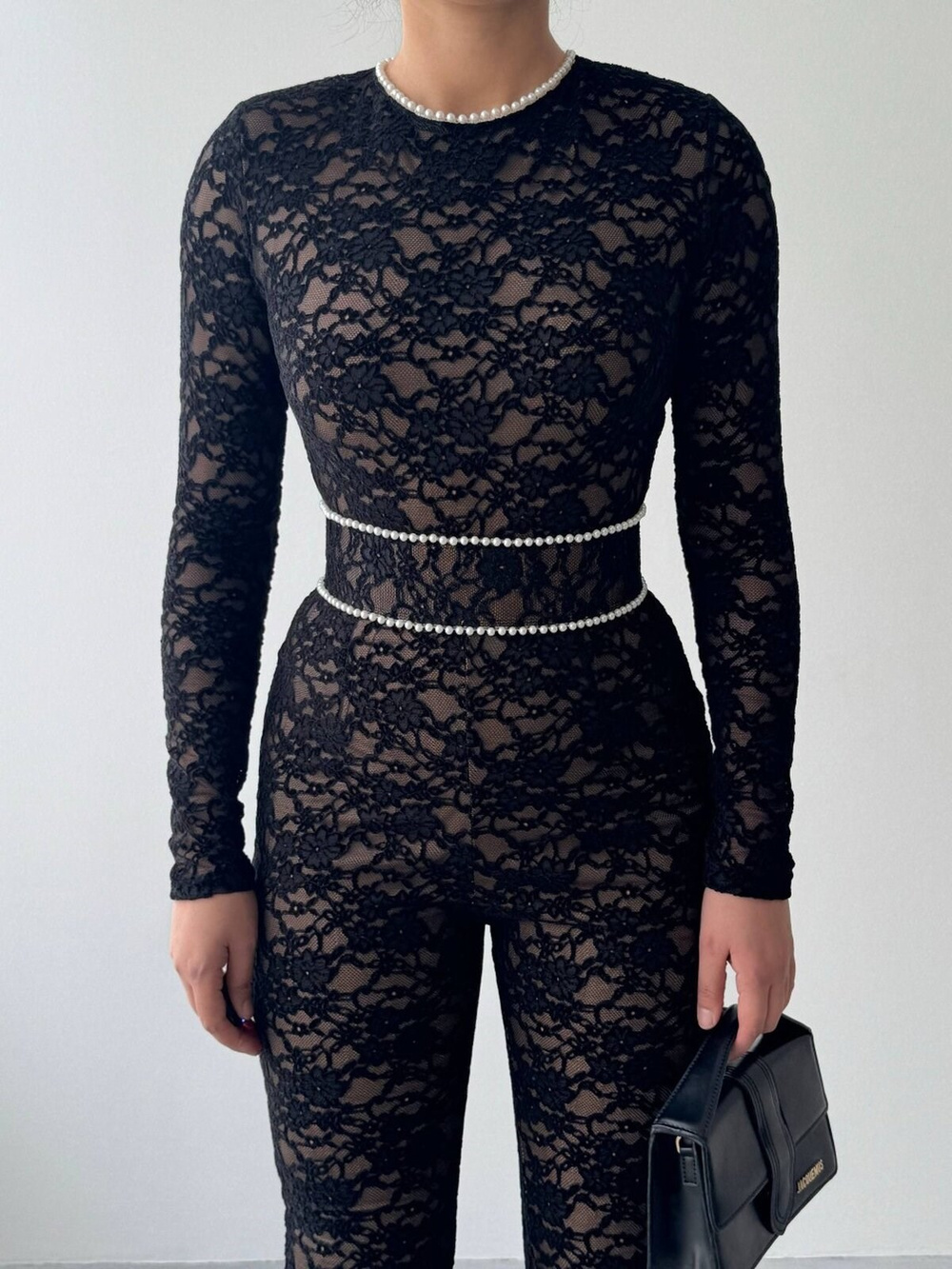 Ponas Belt-Detail Jumpsuit