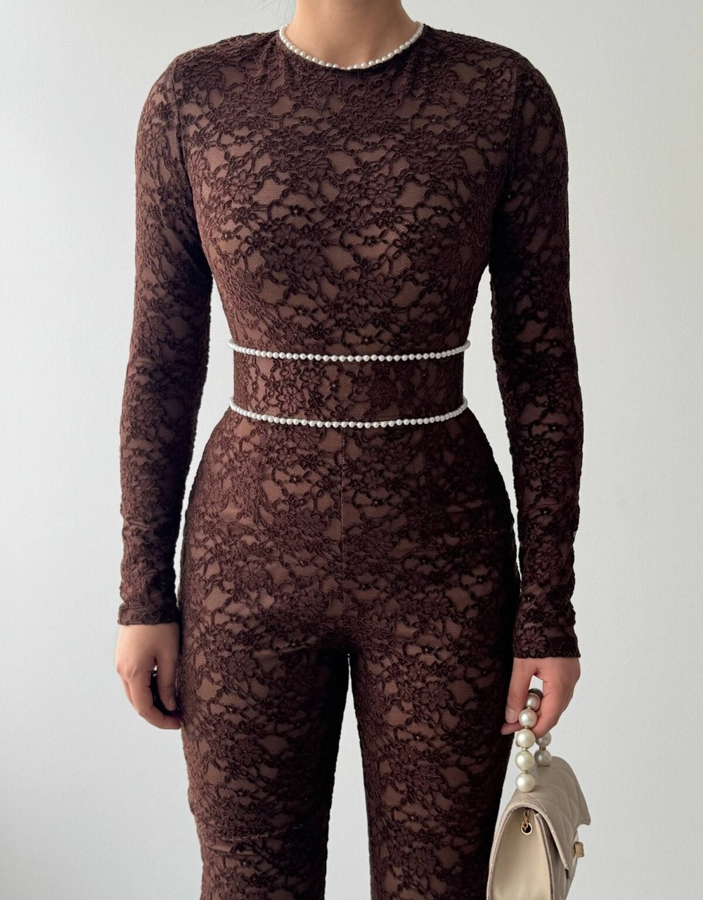 Ponas Belt-Detail Jumpsuit