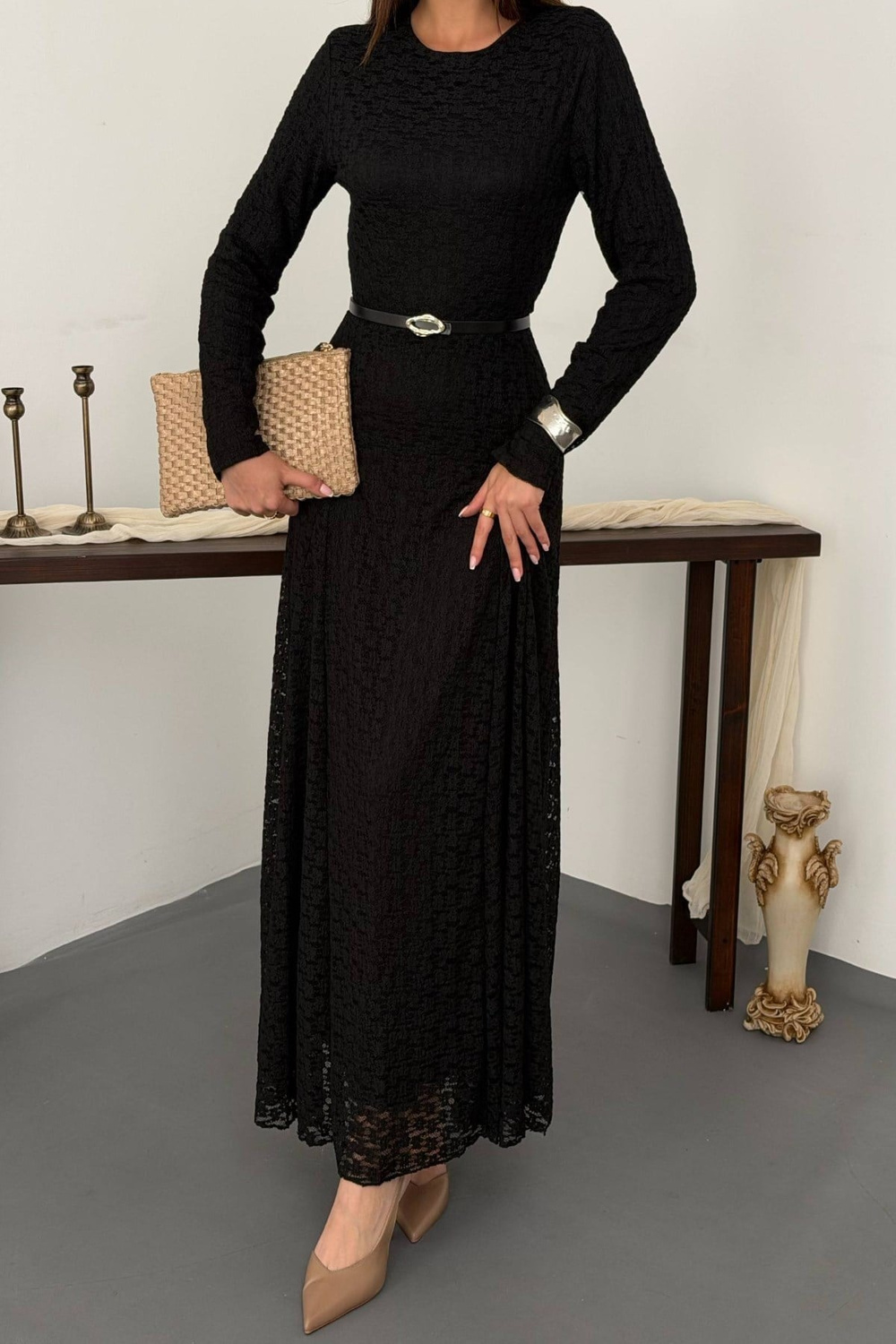 Wholesale Black Lace Dress
