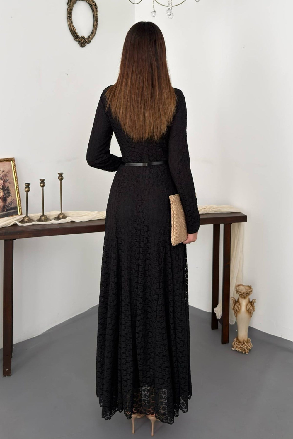 Wholesale Black Lace Dress