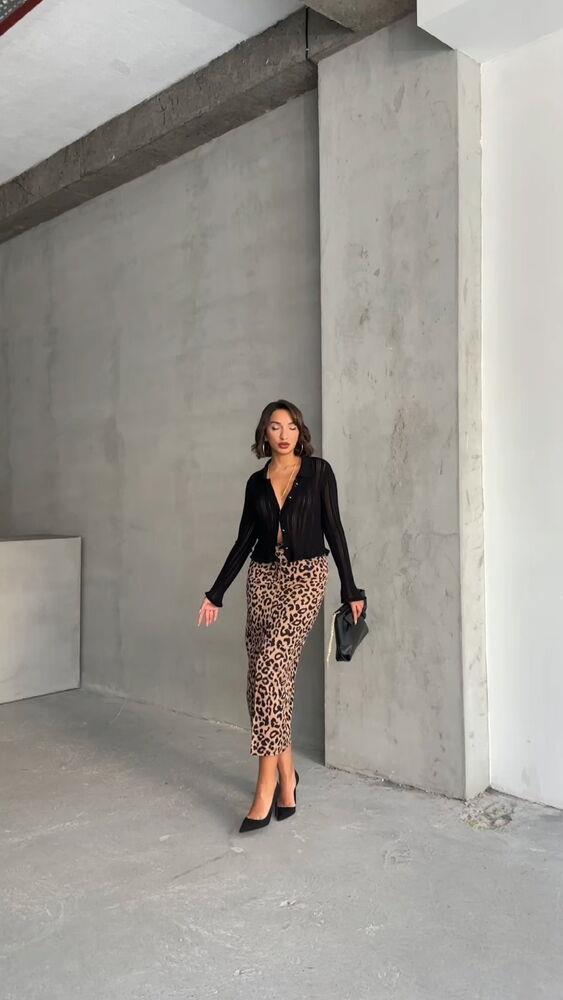 Wholesale Skirt - Mink Black