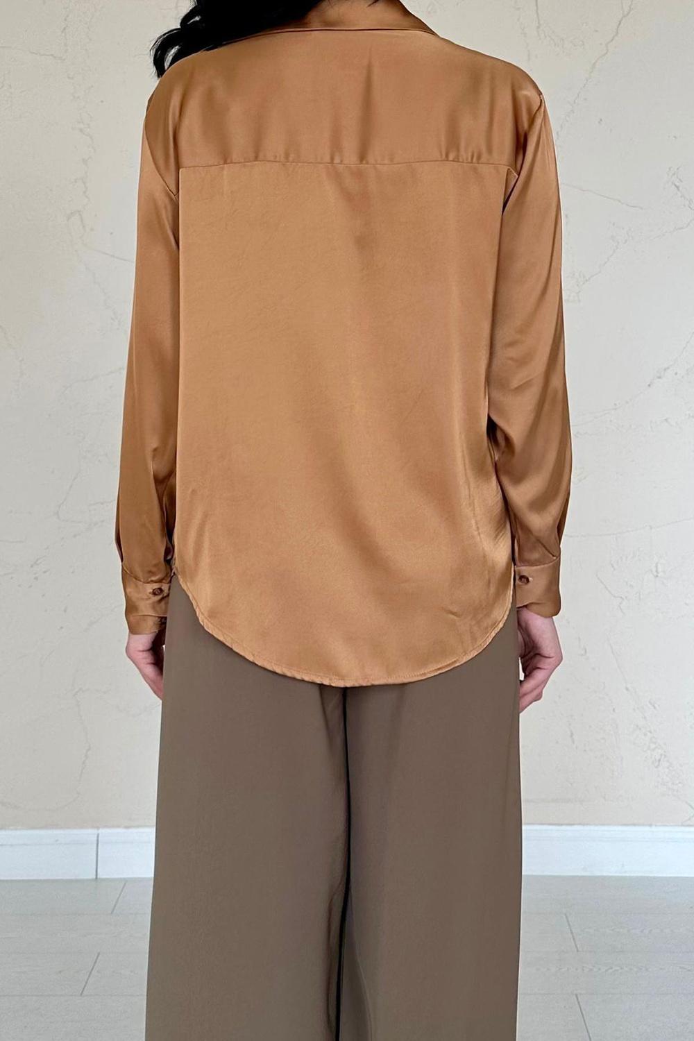 Wholesale Mink Satin Shirt