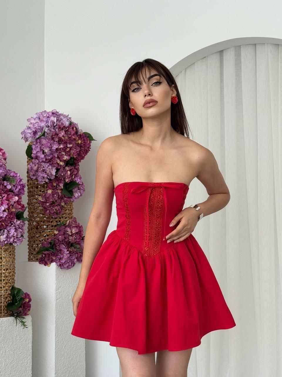 Walf Strapless Dress