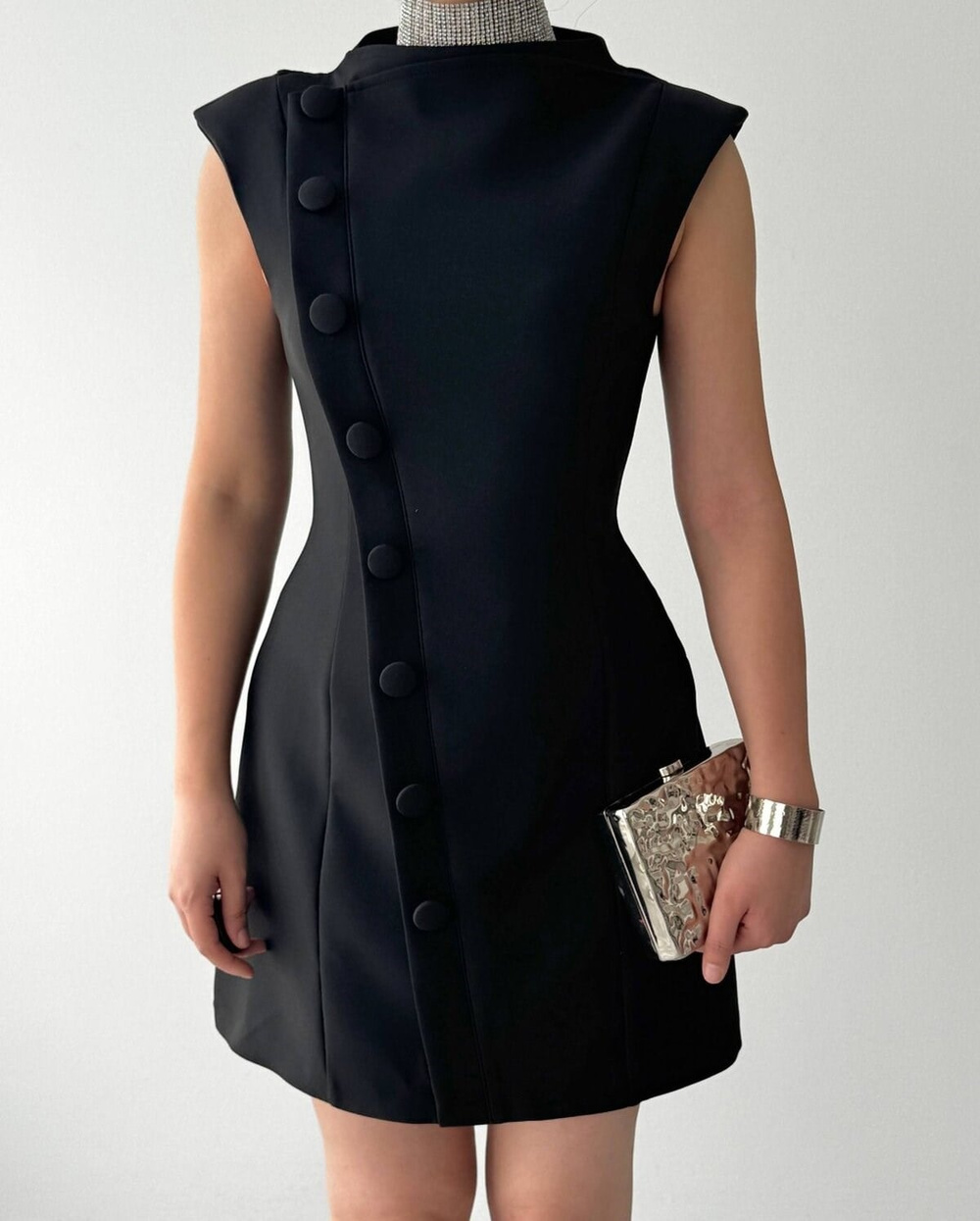 Xaes Button Detail Dress