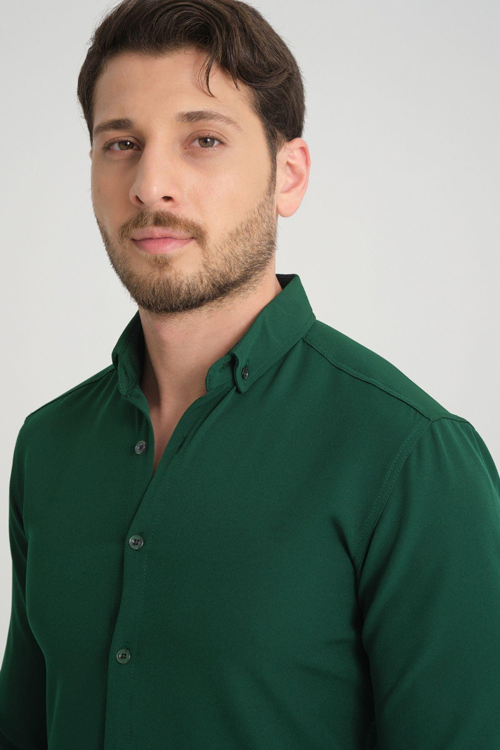 Wholesale Flex Slim Fit Soft Sweat-Absorbing Easy-Iron Breathable Mens Shirt  