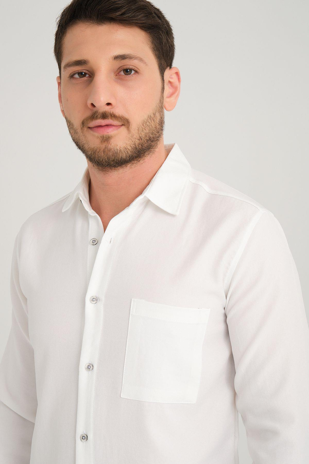 Wholesale Linel Mens Long Sleeve Regular Fit Shirt  