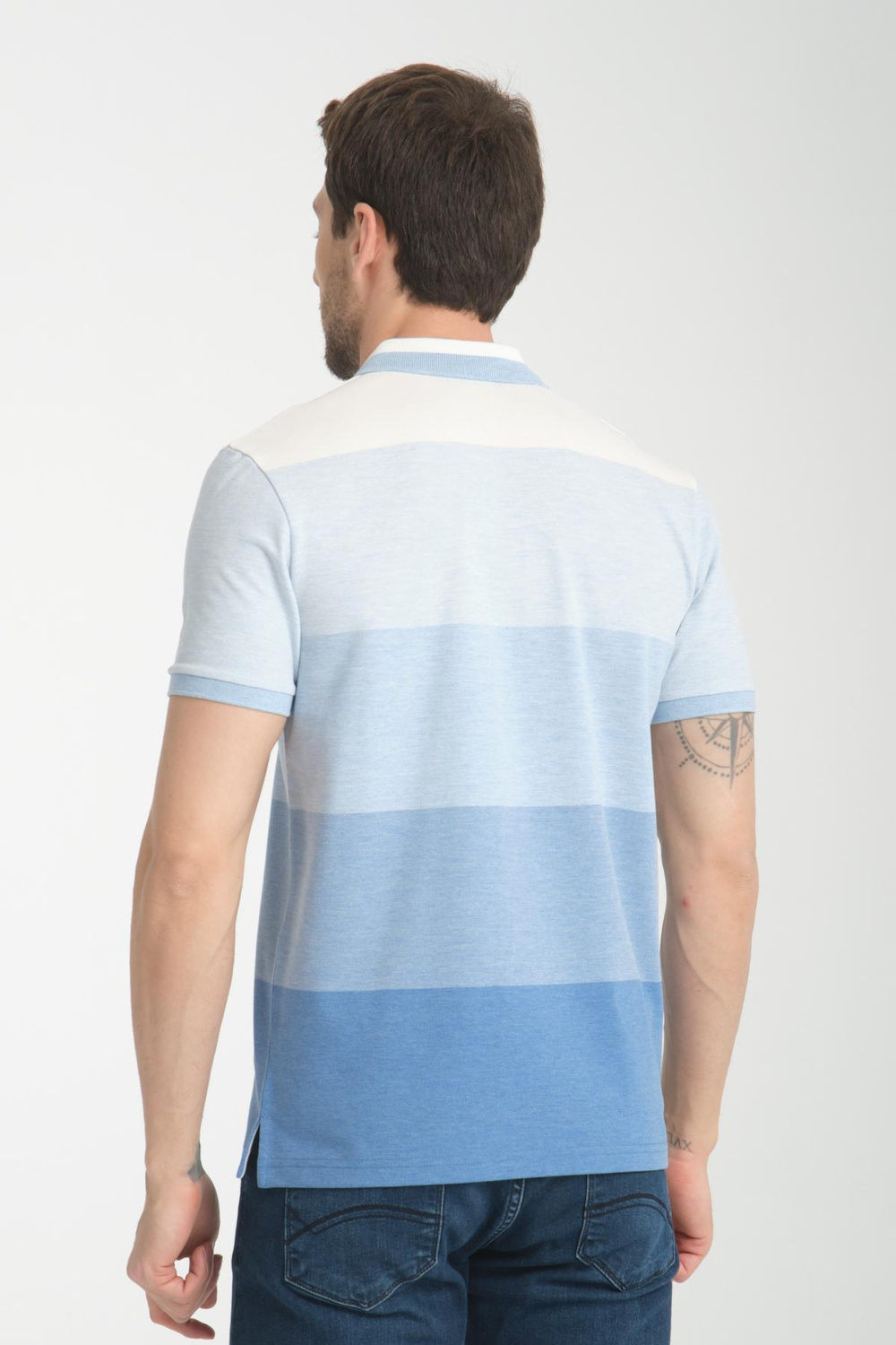 Wholesale Men Blue T-shirt