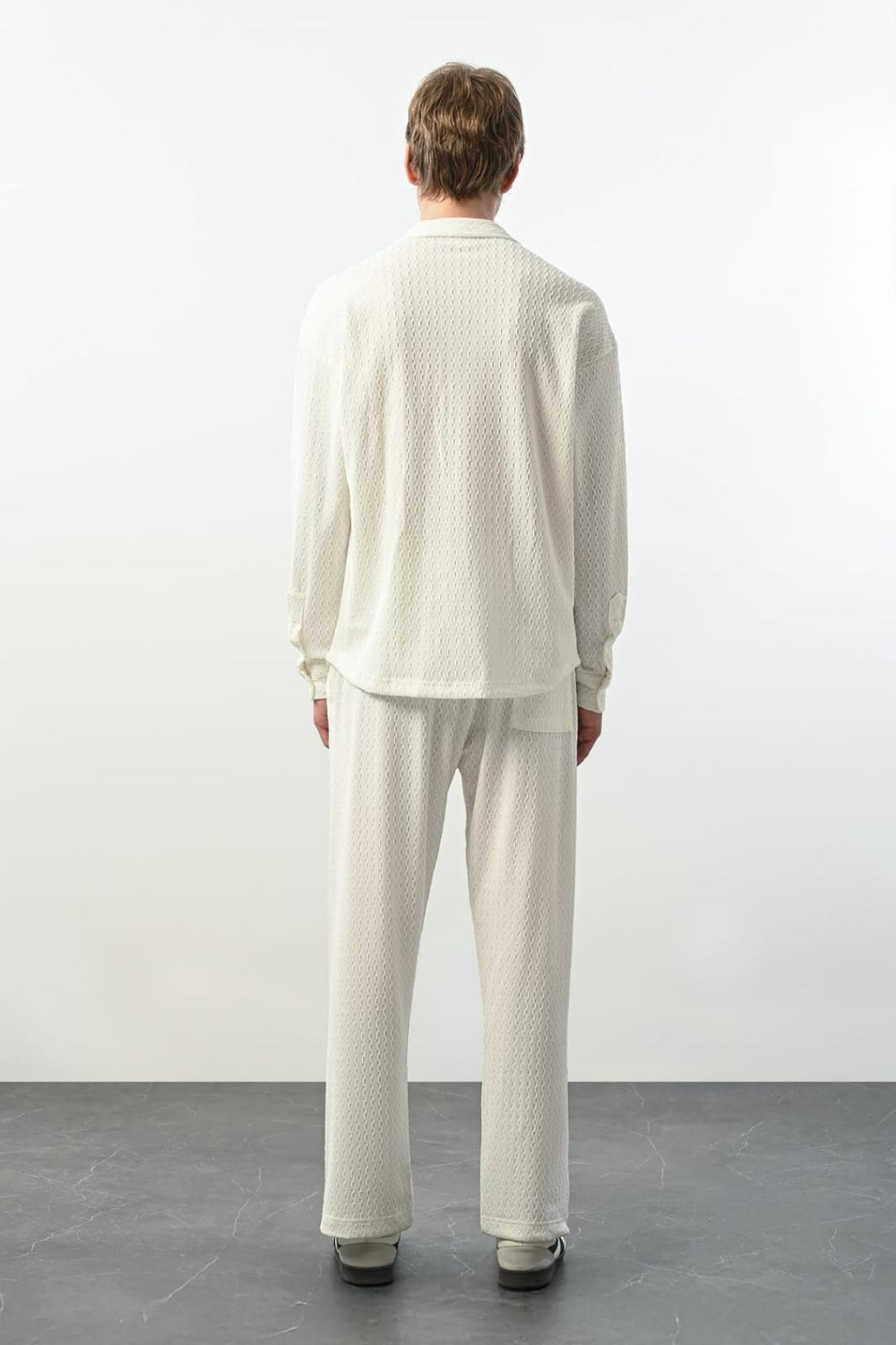 Wholesale Men Ecru Pants