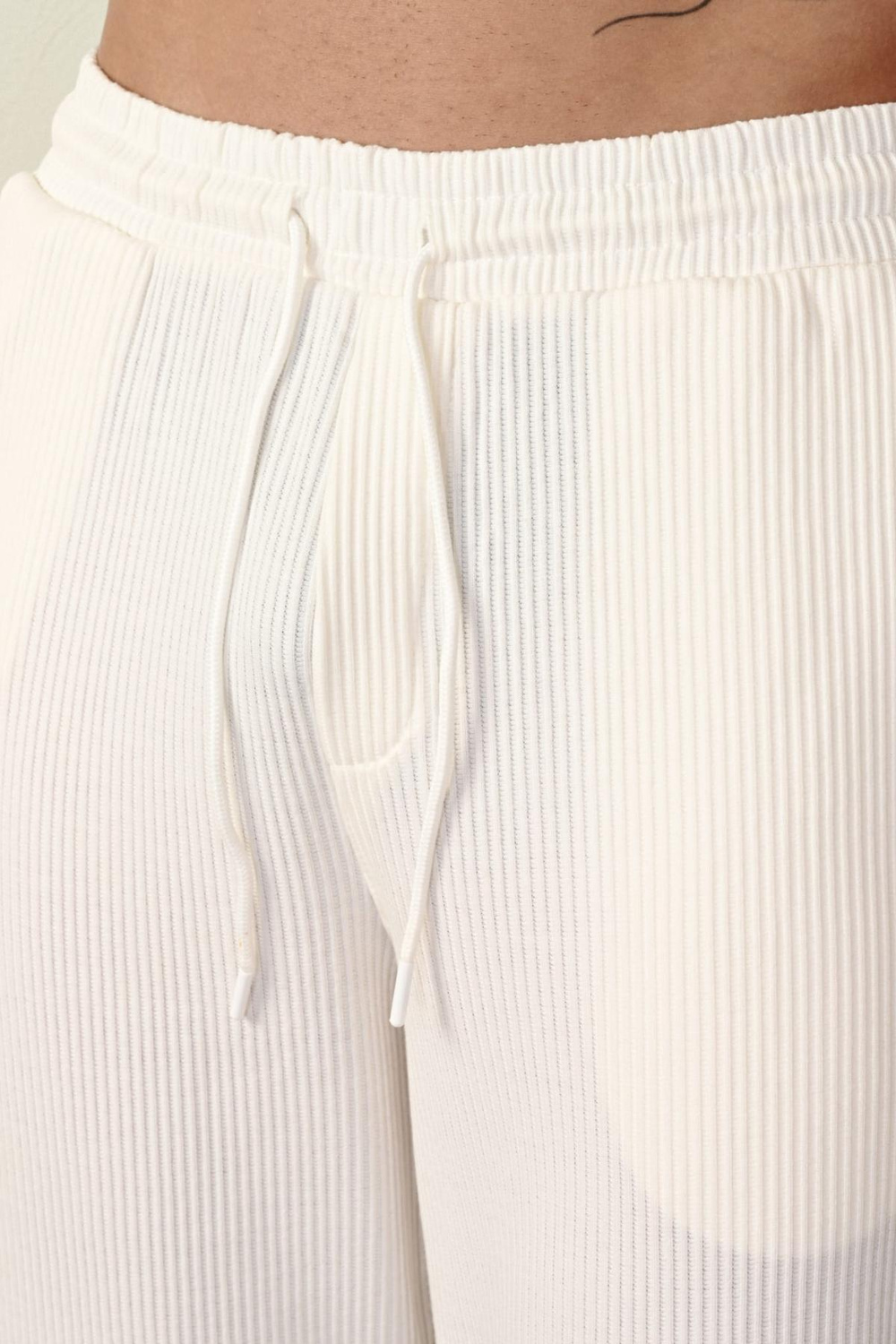 Wholesale Men Ecru Pants