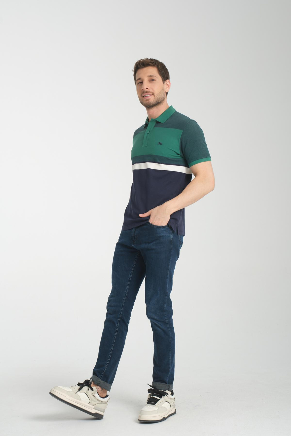 Wholesale Men Green T-shirt