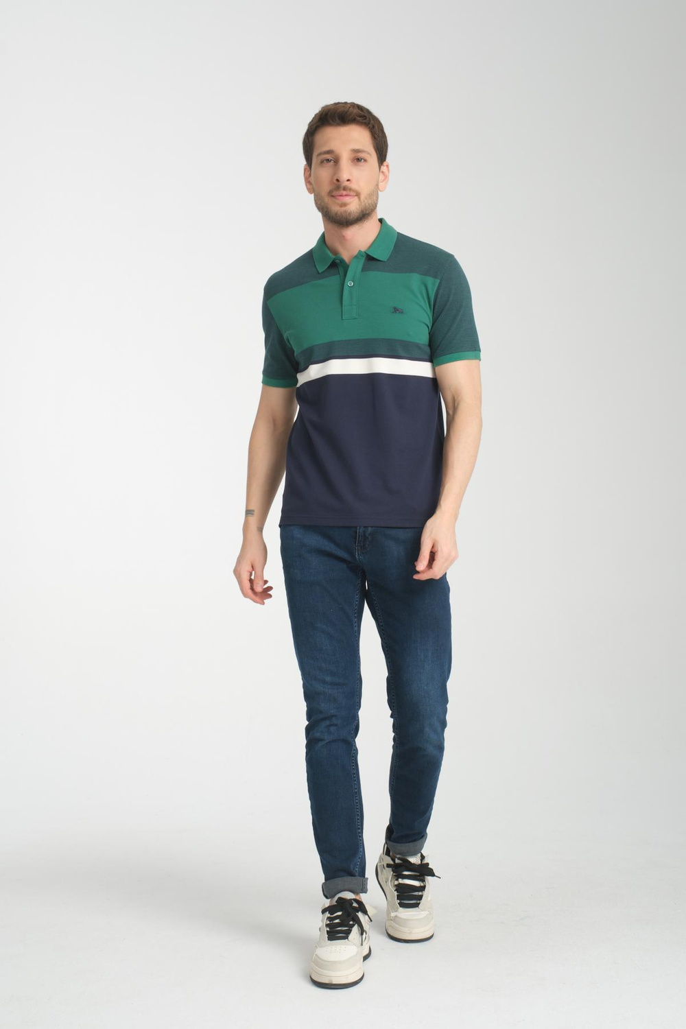 Wholesale Men Green T-shirt