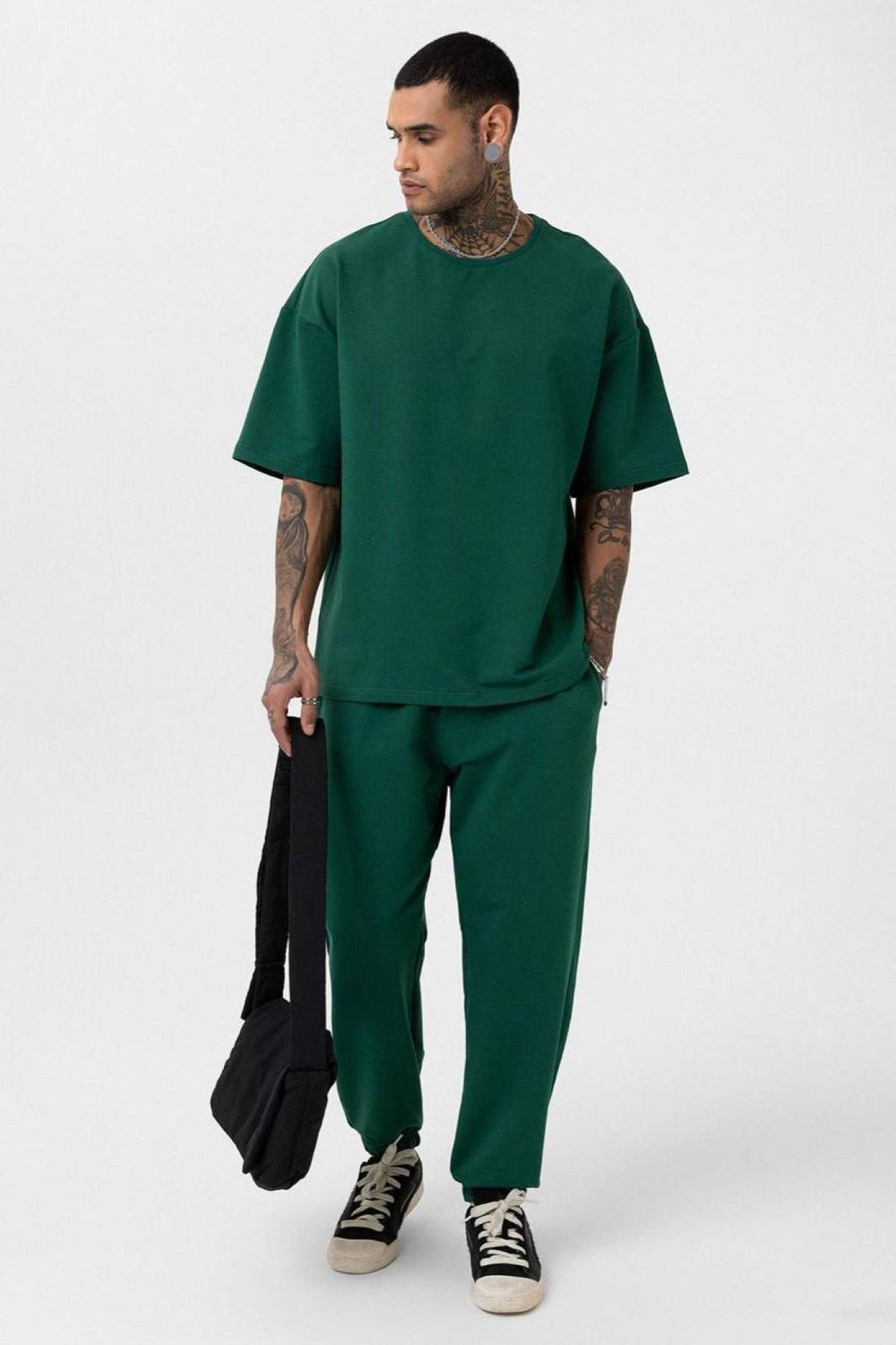 Wholesale Men Green Tracksuit