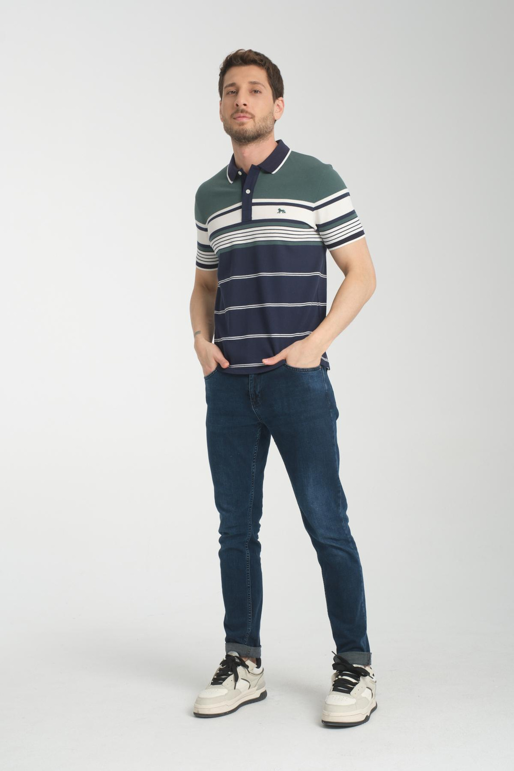 Wholesale Men Mint T-shirt