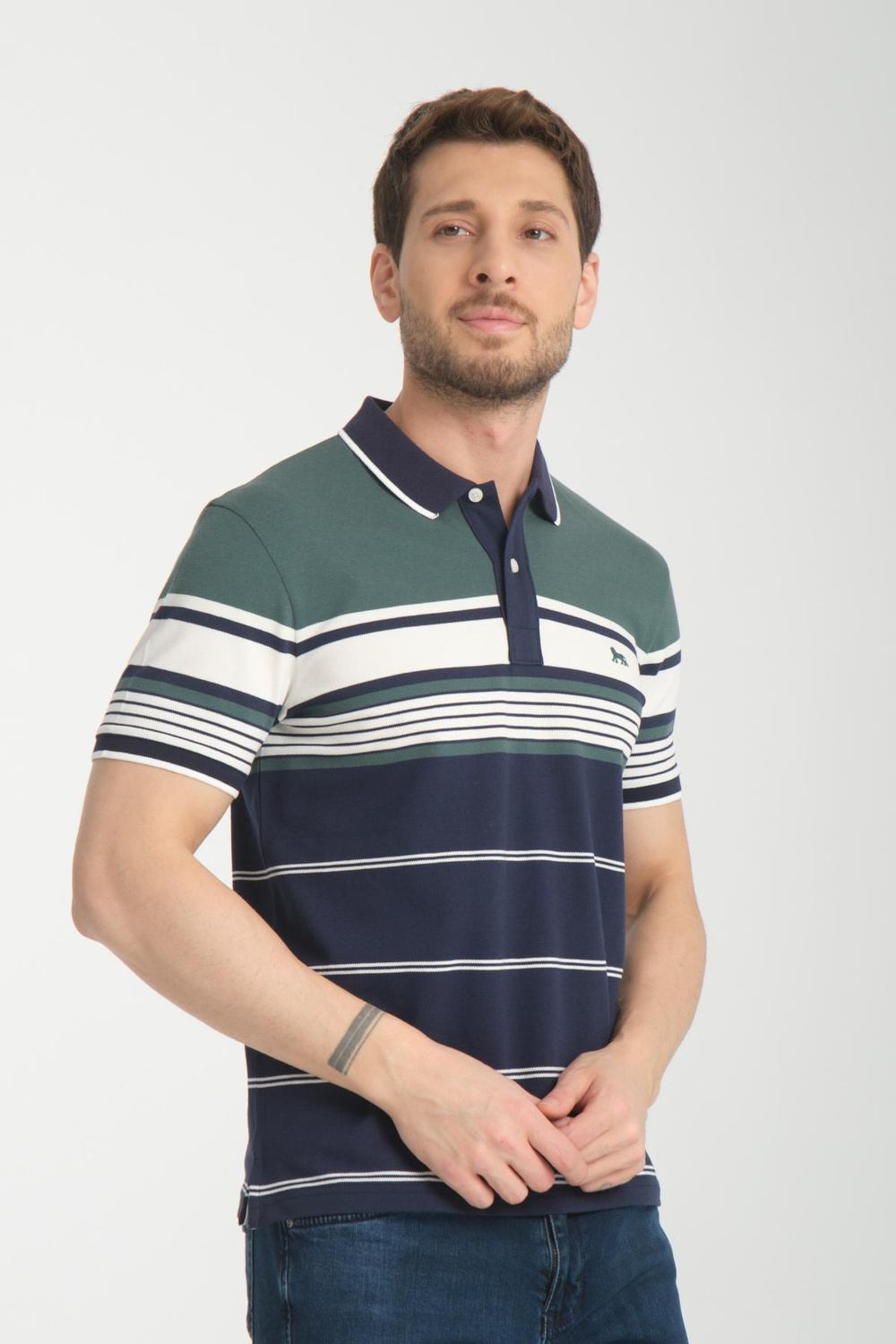 Wholesale Men Mint T-shirt