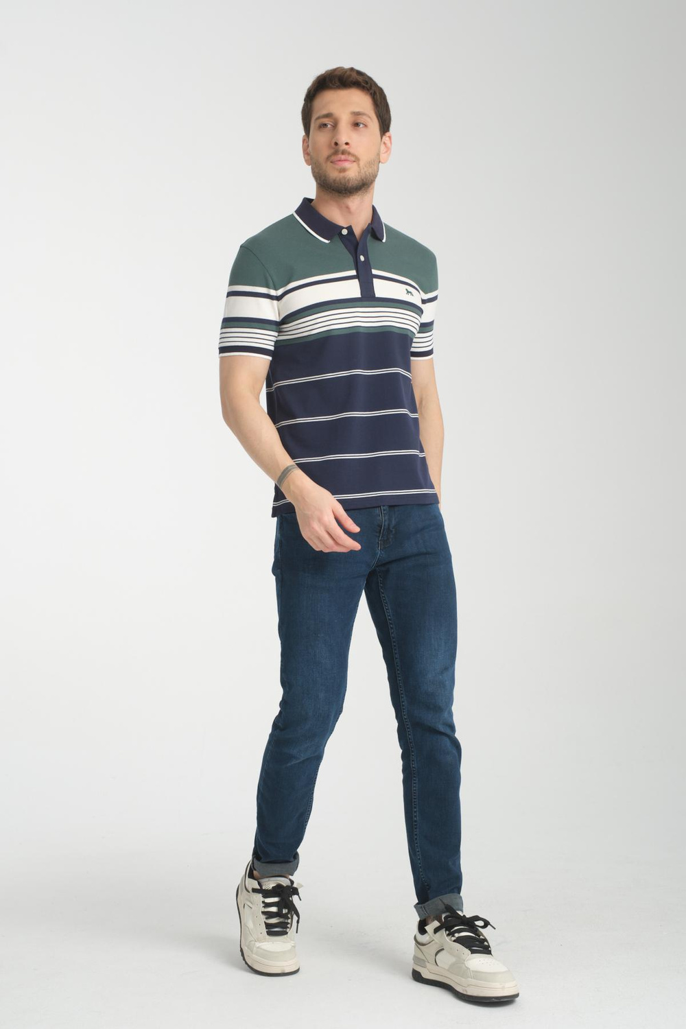 Wholesale Men Mint T-shirt