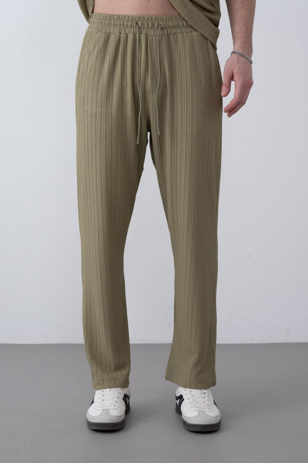 Wholesale Men Pastel Mint Pants