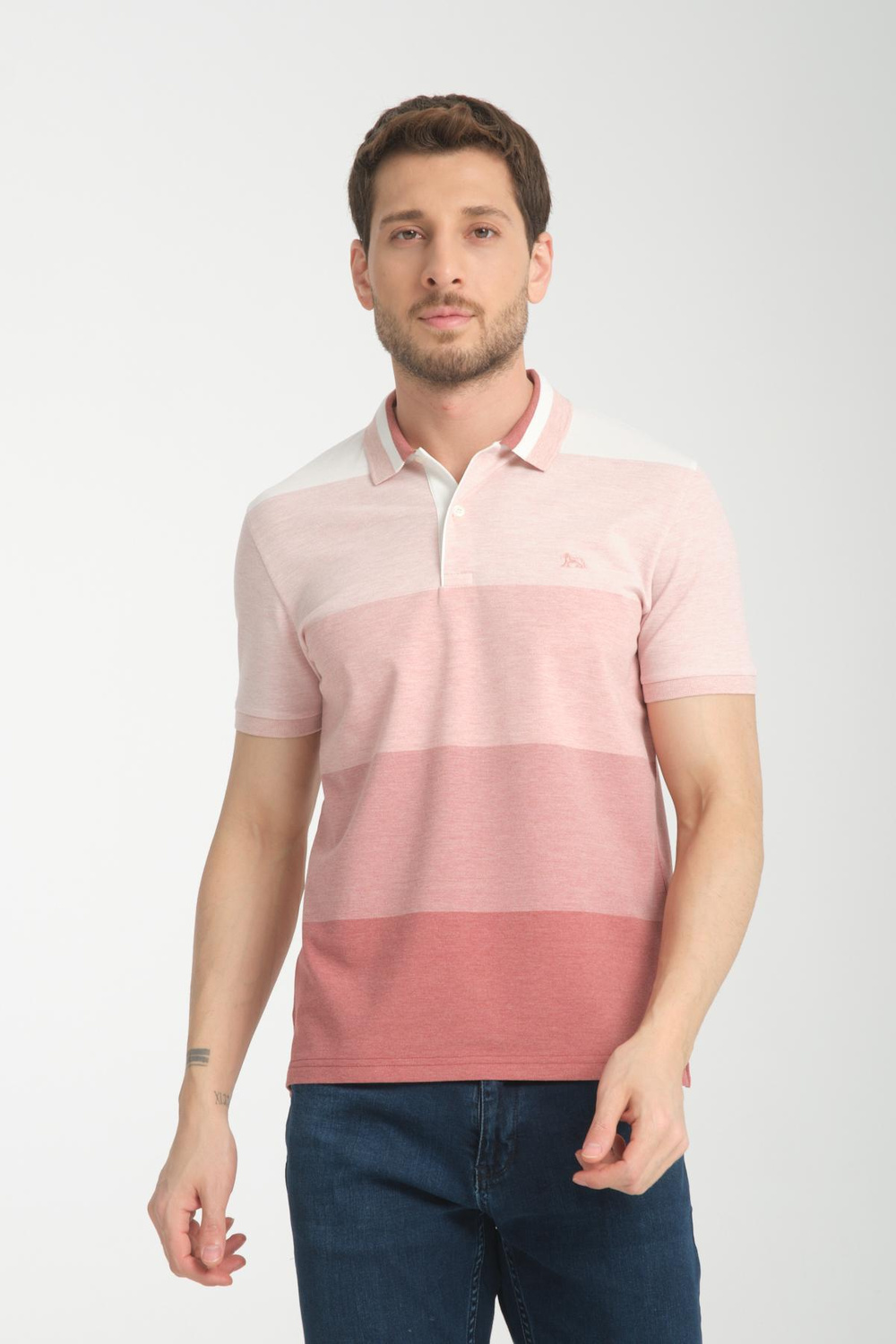 Wholesale Men Pink T-shirt