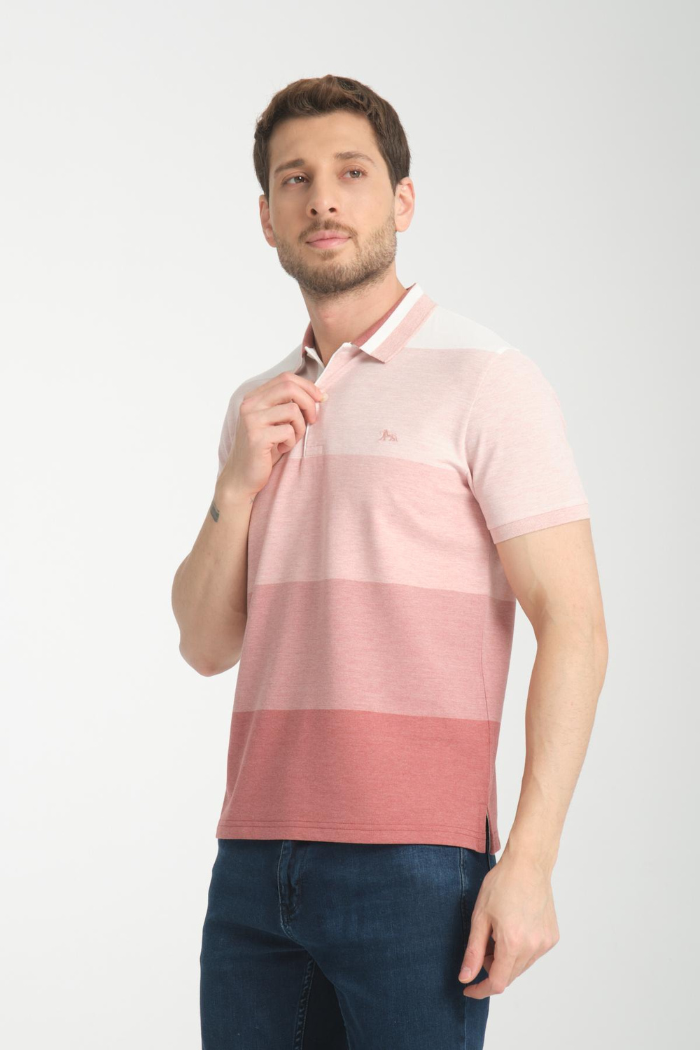 Wholesale Men Pink T-shirt