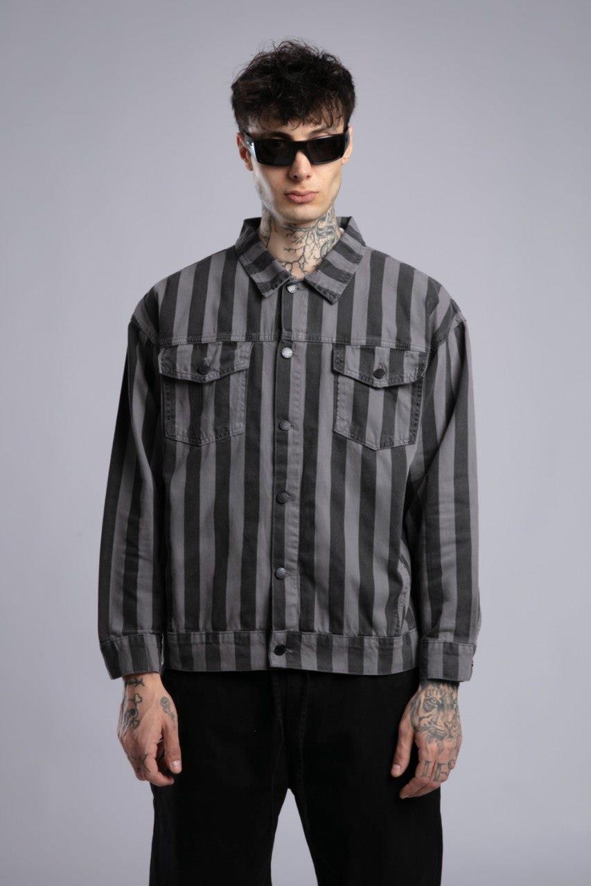 Wholesale Mens Anthracite Gabardine Jacket