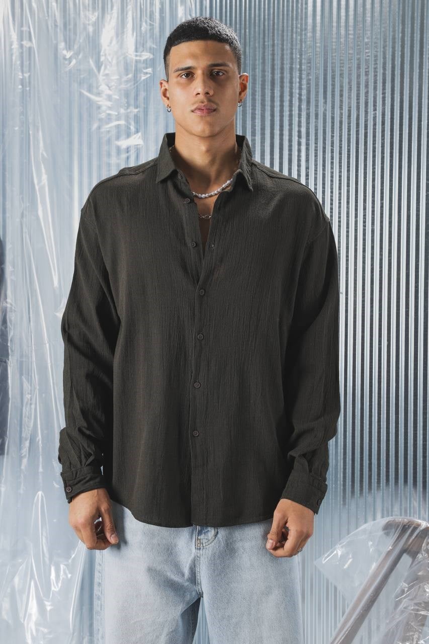 Wholesale Mens Anthracite Shirt