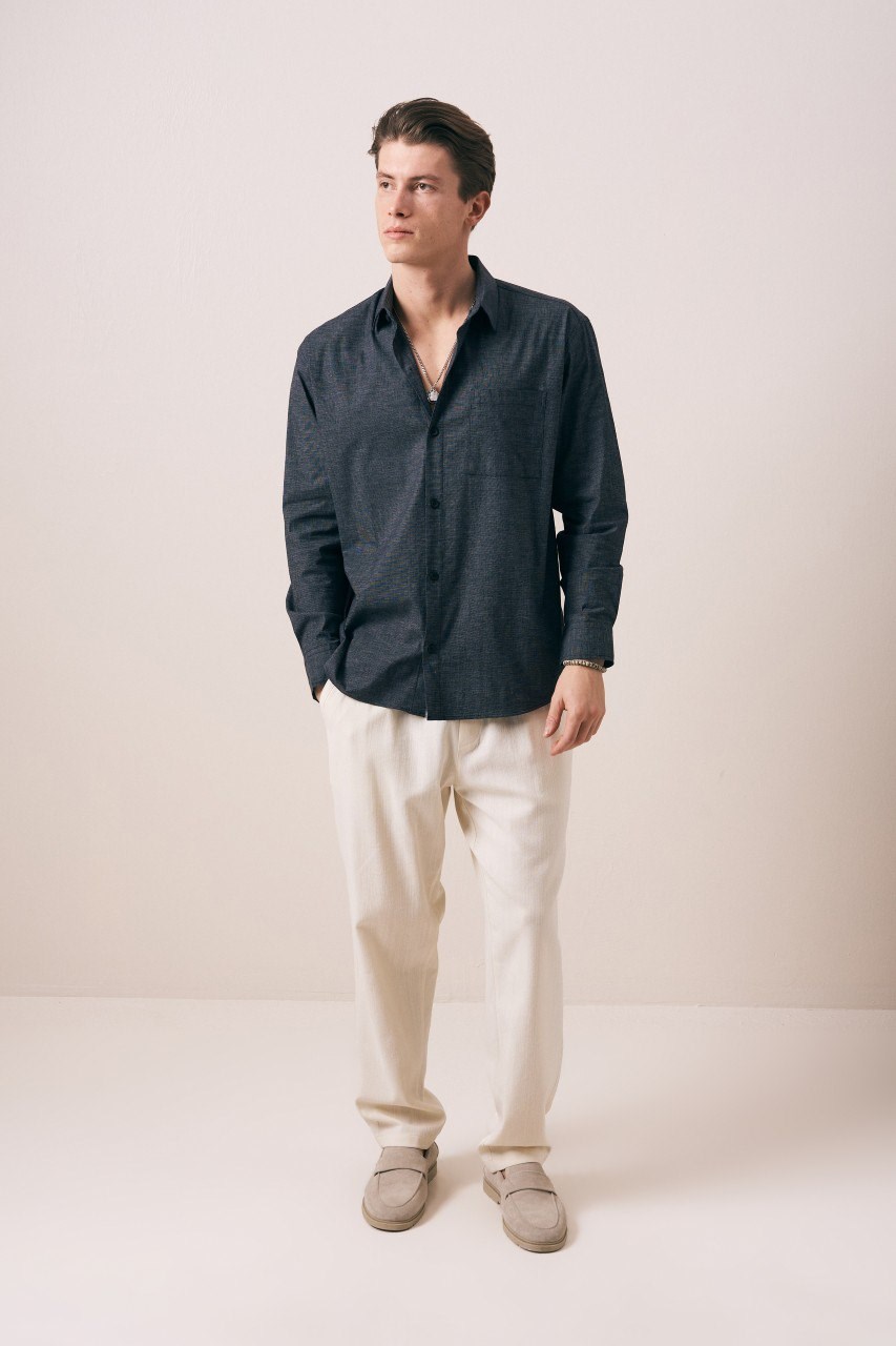 Wholesale Mens Anthracite Shirt