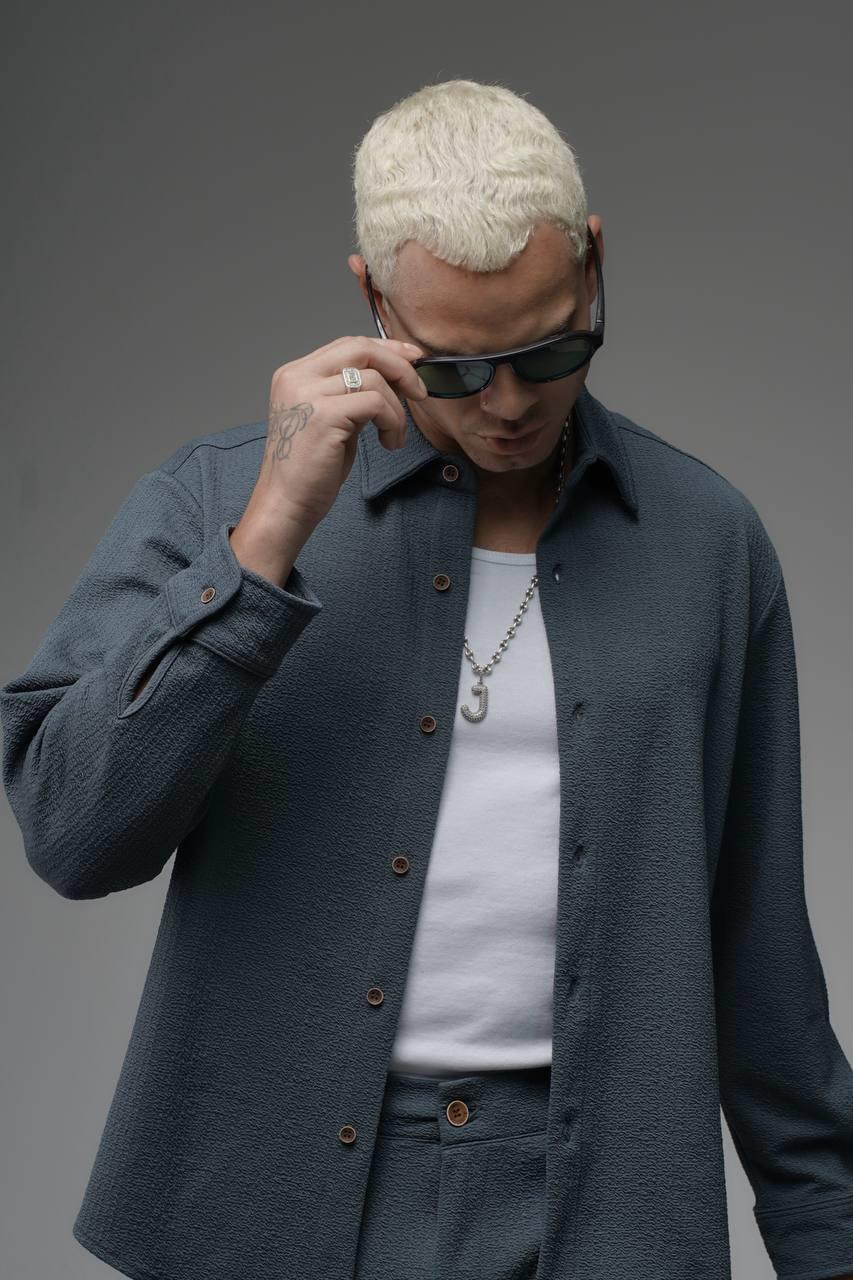 Wholesale Mens Anthracite Shirt and Trouser Suit