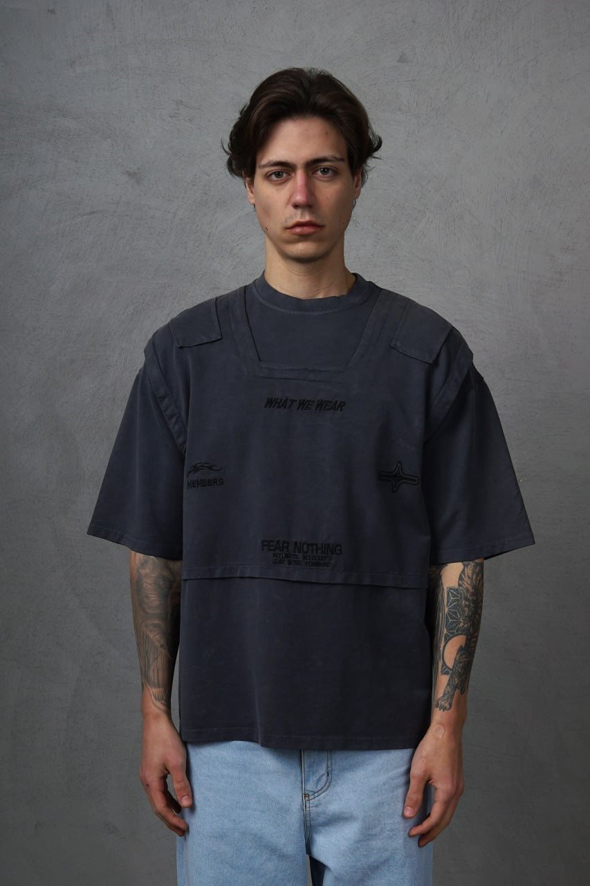 Wholesale Mens Anthracite T-Shirt