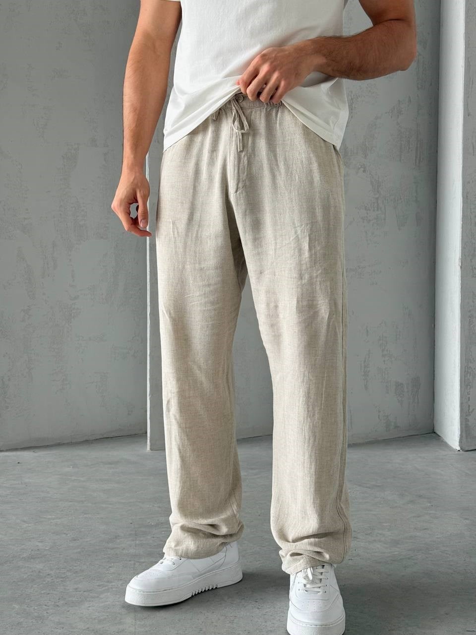 Wholesale Mens Beige Pants