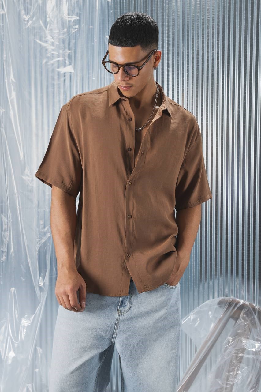 Wholesale Mens Beige Shirt