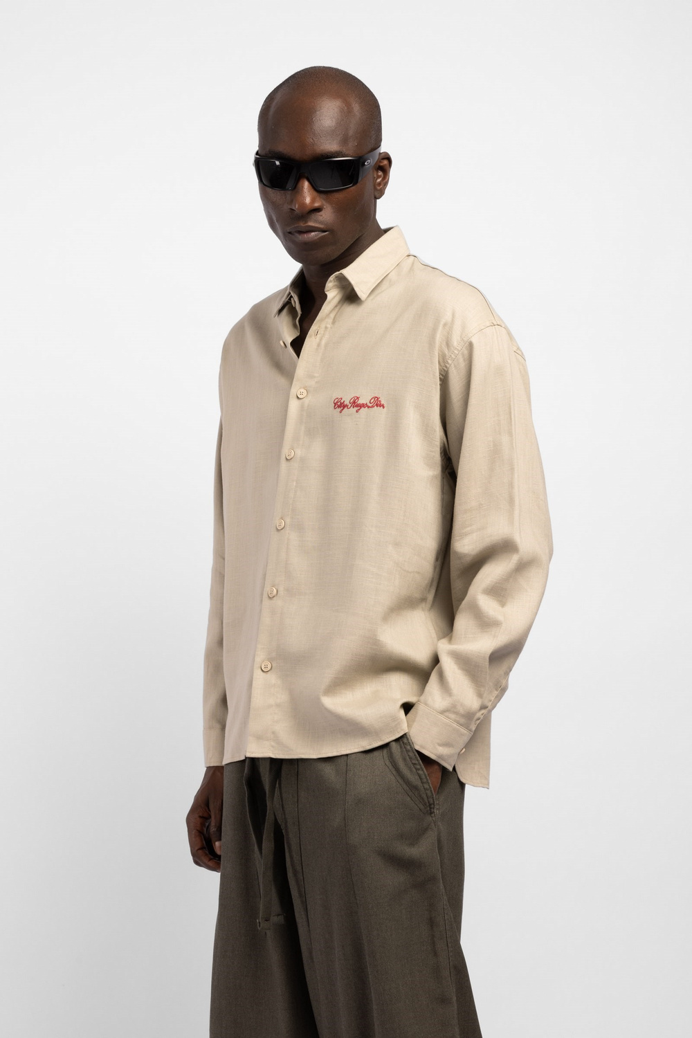 Wholesale Mens Beige Shirt