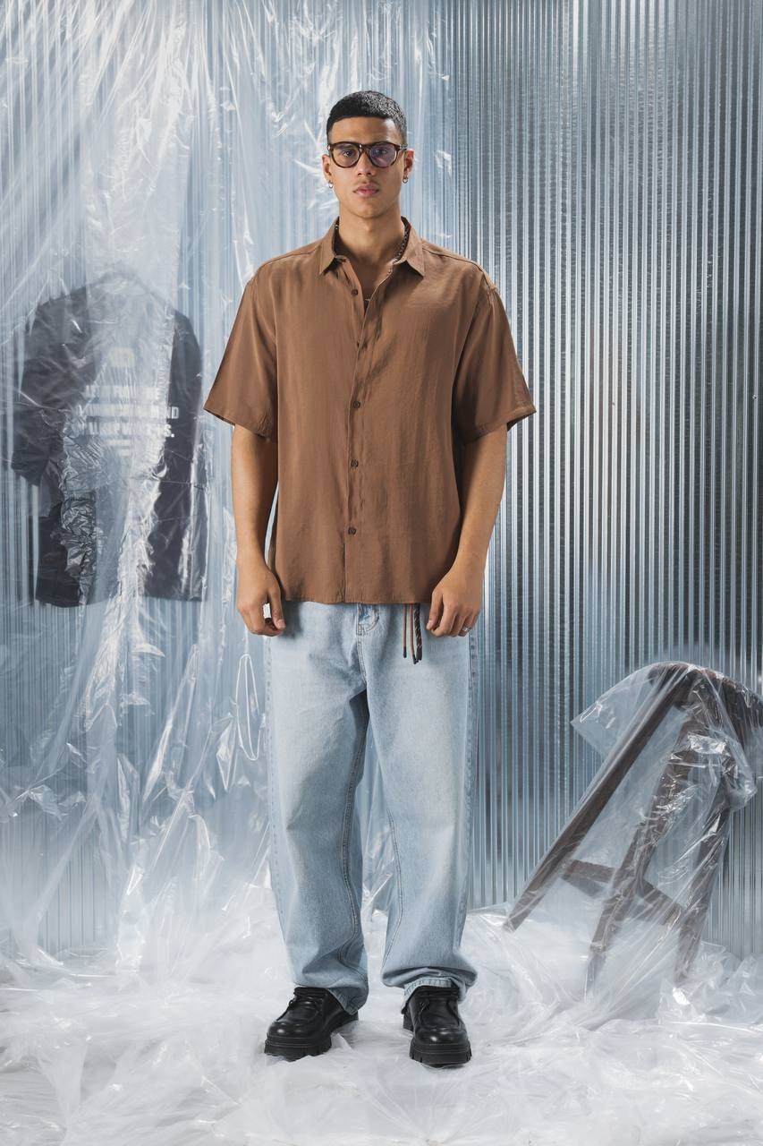 Wholesale Mens Beige Shirt