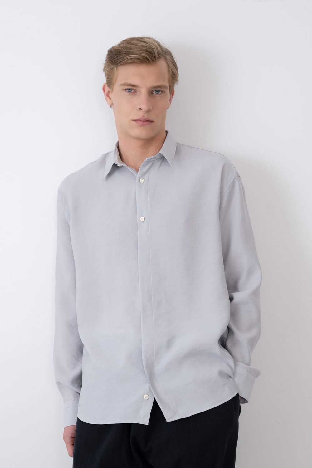 Wholesale Mens Gray Shirt