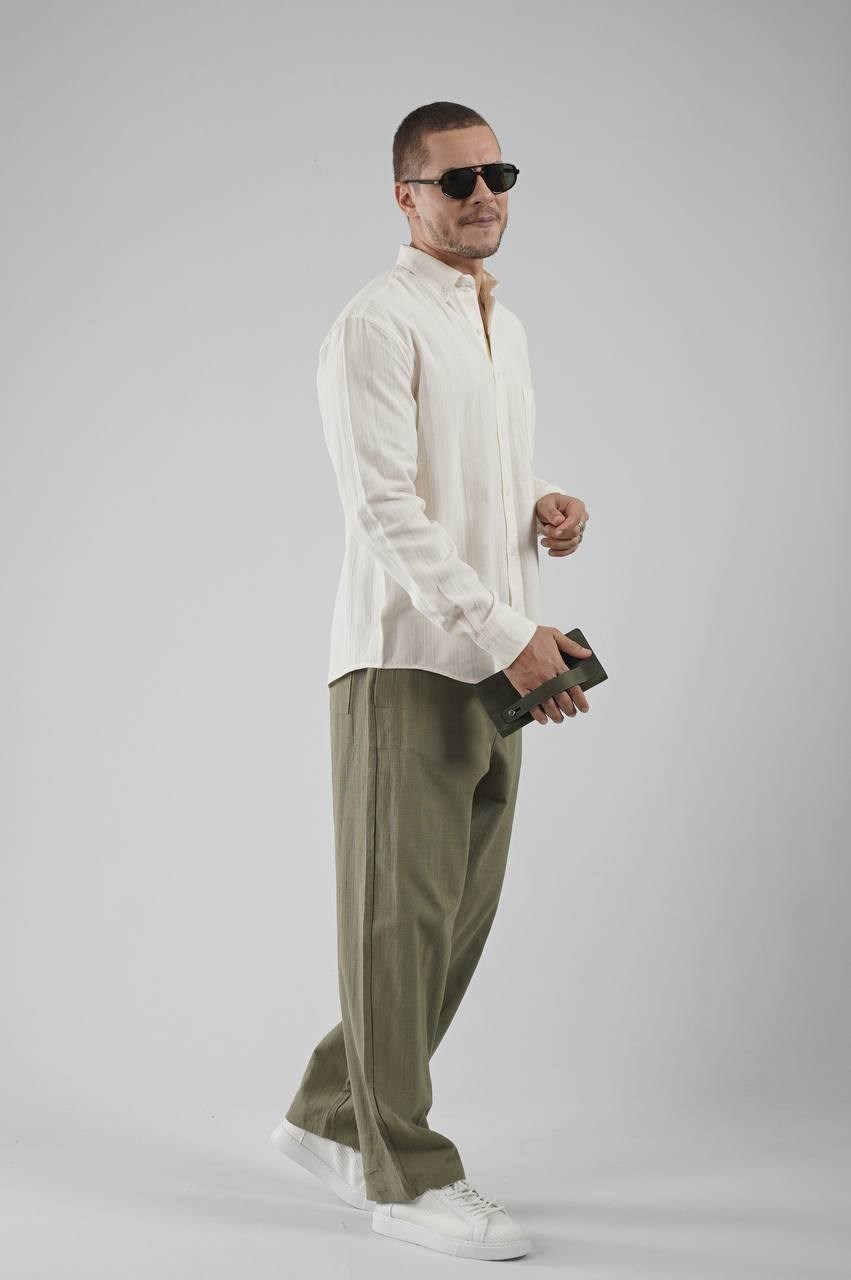 Wholesale Mens Beige Shirt