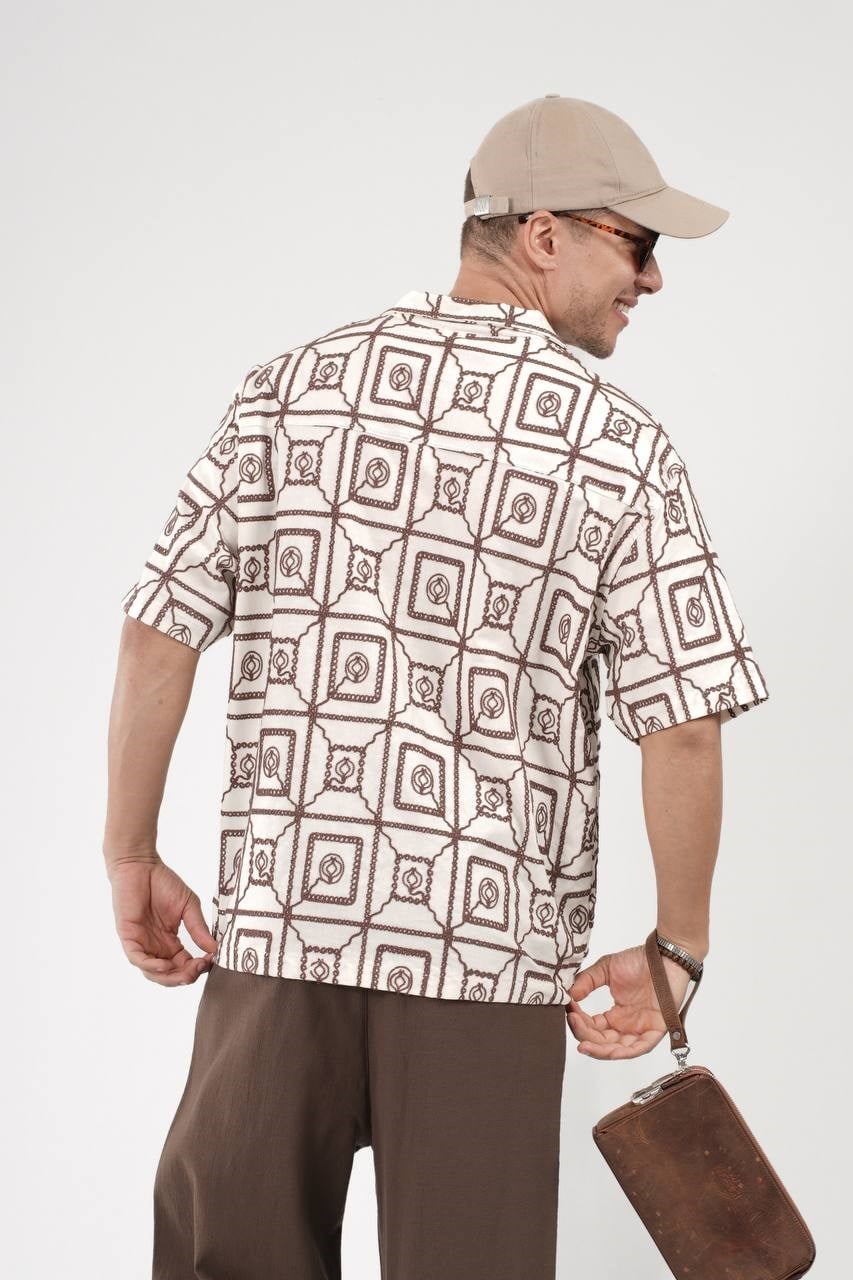 Wholesale Mens Beige Shirt
