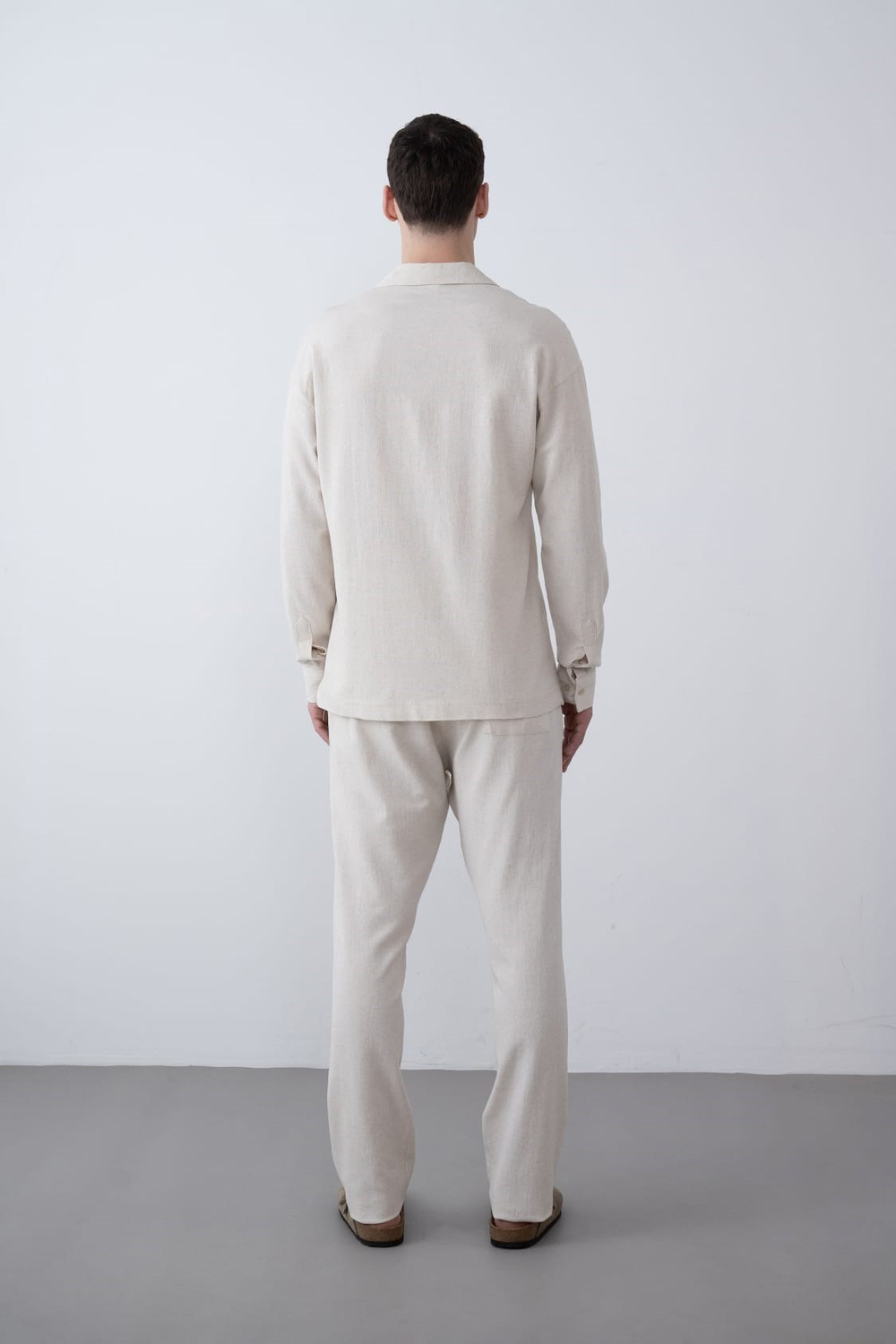 Wholesale Mens Beige Shirt