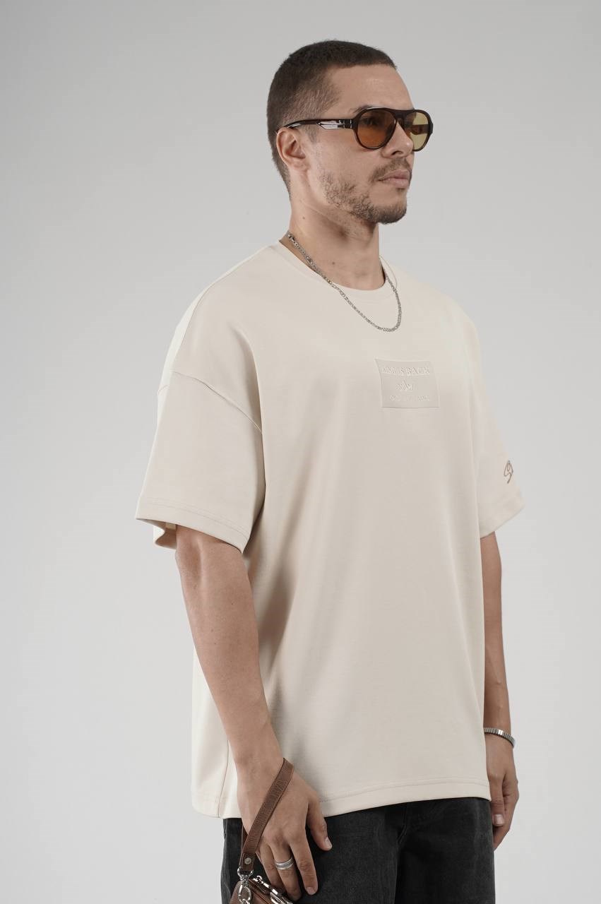 Wholesale Mens Beige T-Shirt