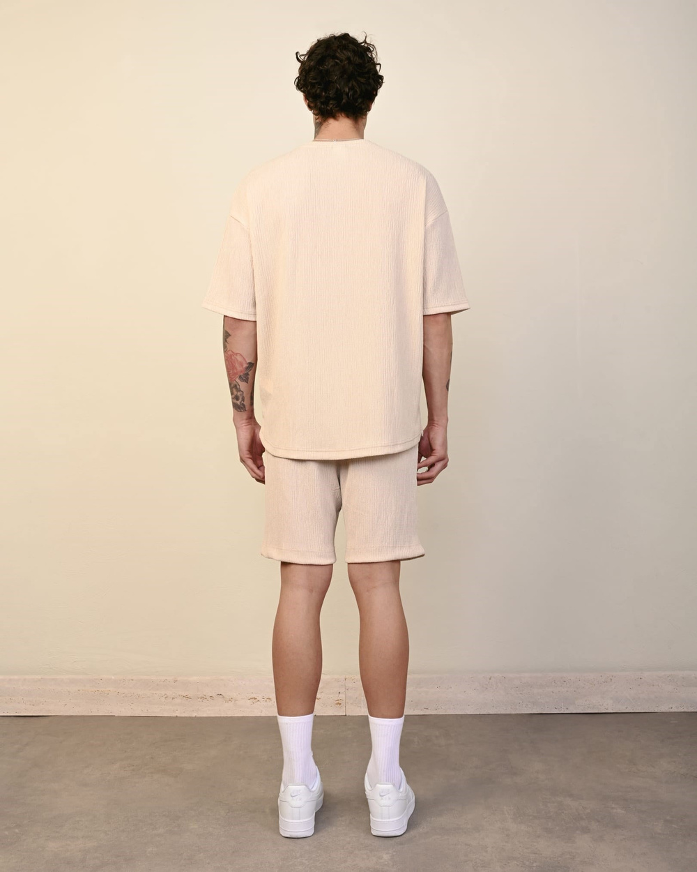 Wholesale Mens Beige T-Shirt