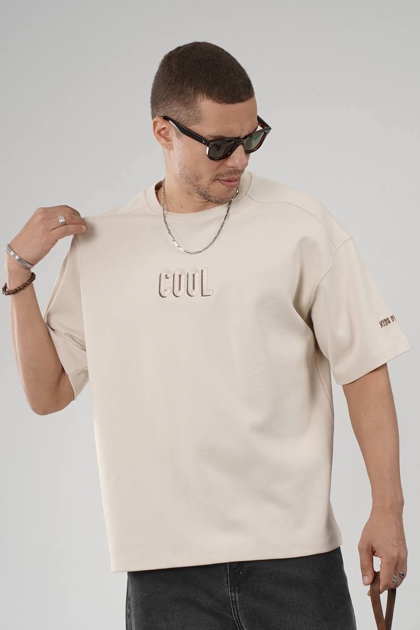 Wholesale Mens Beige T-Shirt