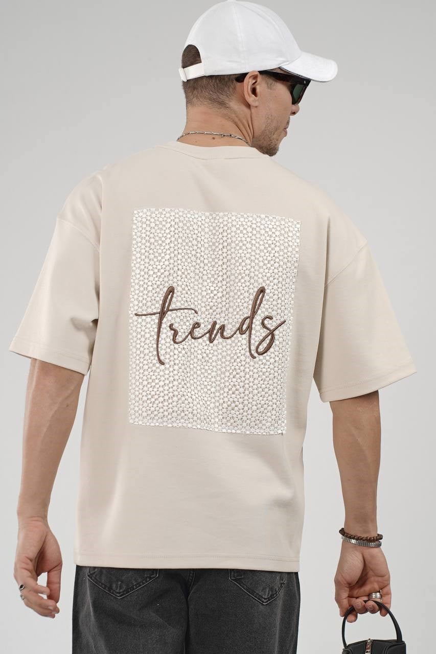 Wholesale Mens Beige T-Shirt