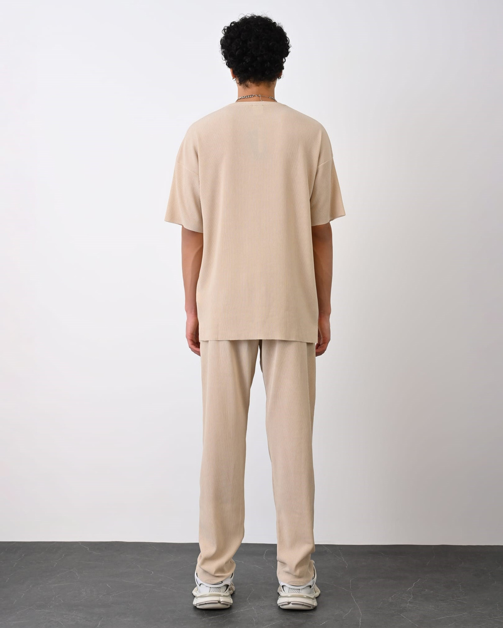 Wholesale Mens Beige T-Shirt