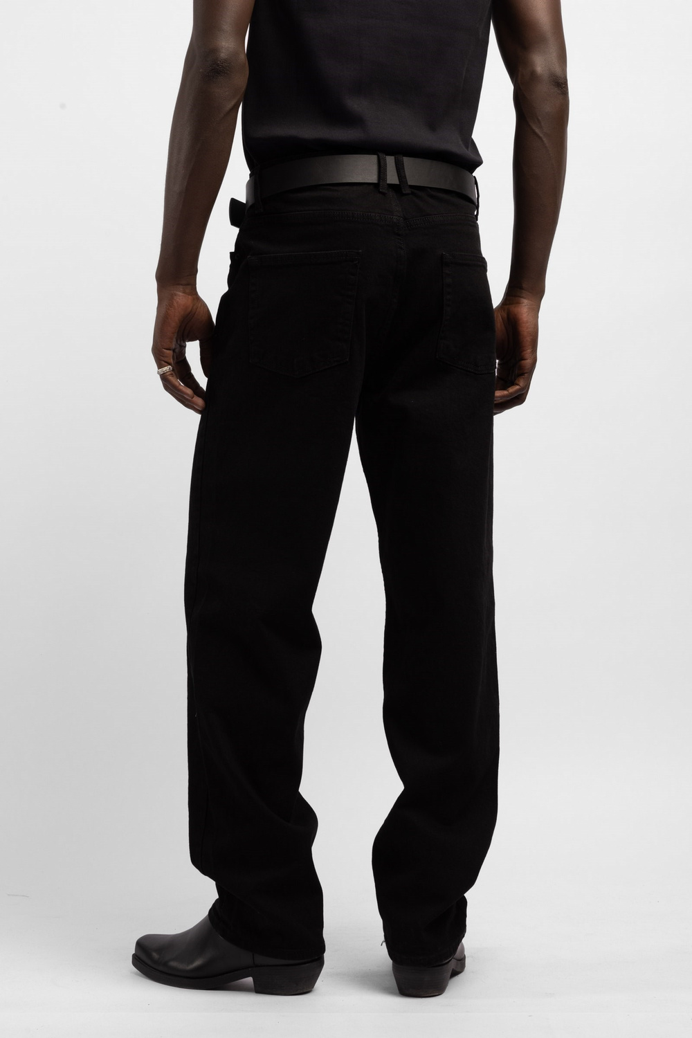 Wholesale Mens Black Baggy Jeans