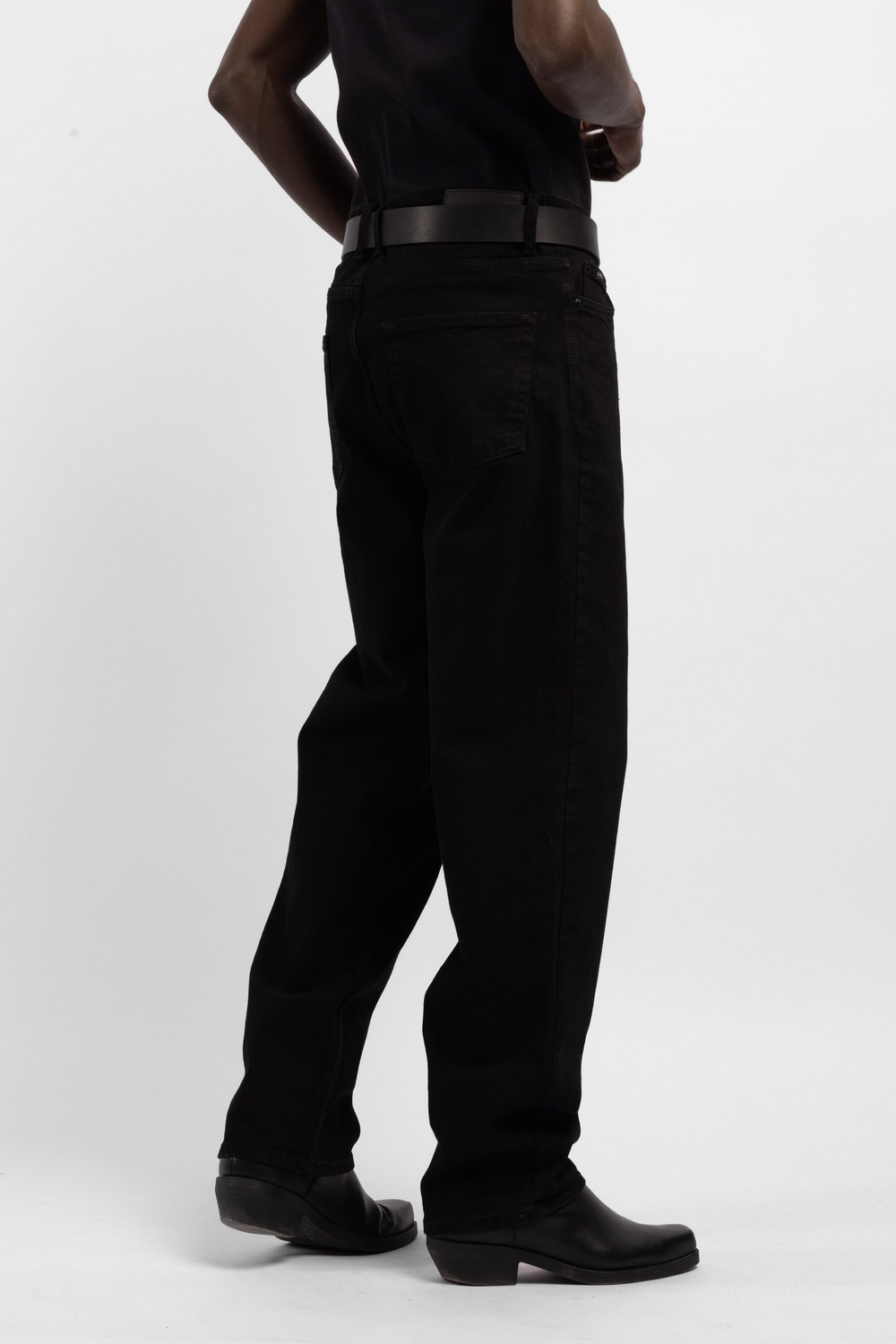 Wholesale Mens Black Baggy Jeans