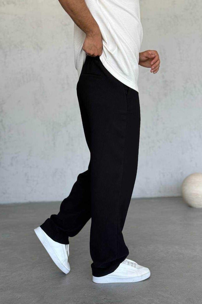 Wholesale Mens Black Baggy Pants