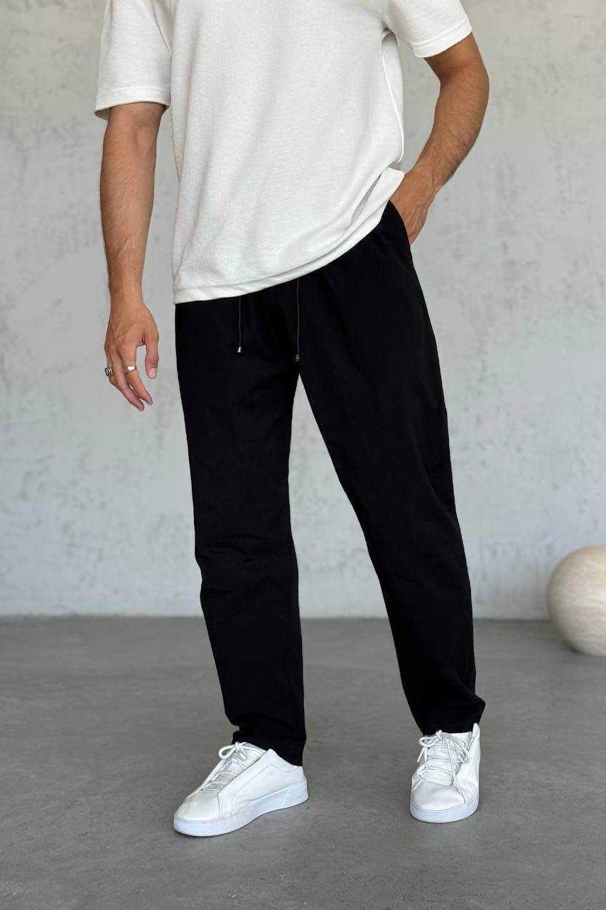 Wholesale Mens Black Baggy Pants