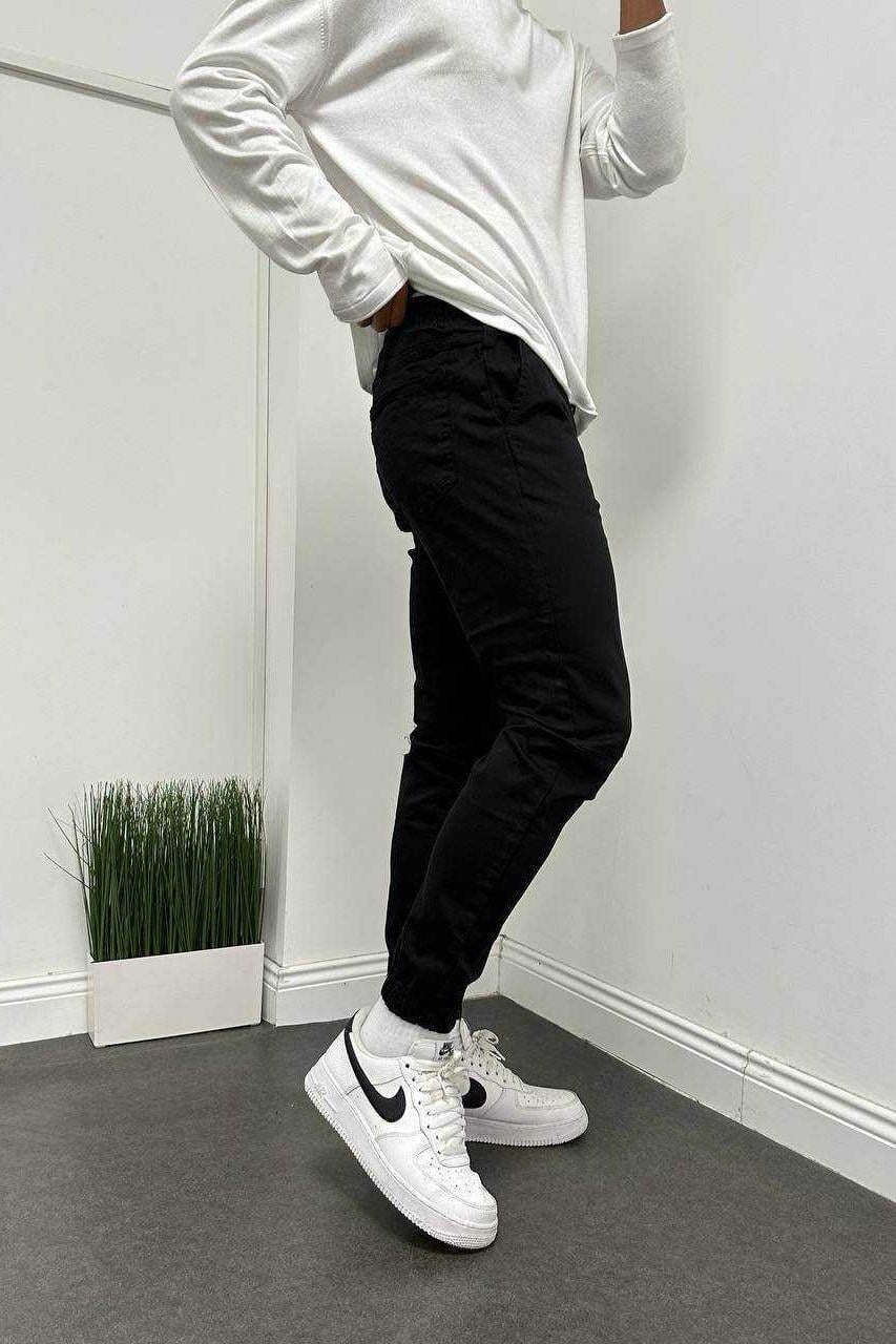 Wholesale Mens Black Jogger Pants